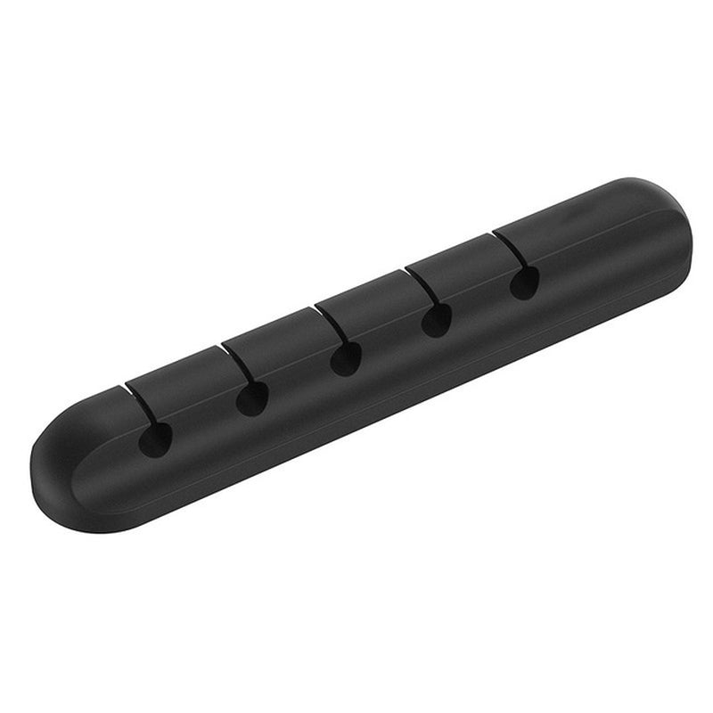 Silicone USB Cable Winder Desktop Cable Organizer Management Multipurpose Clips Cables Protector for Wired Headphones