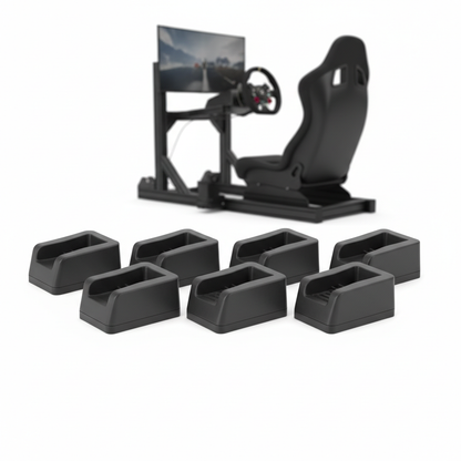 RigLock Heavy-Duty Sim Racing Wheel Stoppers Pack of 5